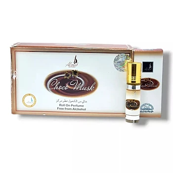 Almas Choco Musk Perfumes Roll-On (6ml, Pack of 6)