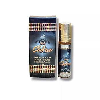 Almas Black Cobra Roll-On Perfume Free From Alcohol (8ml)