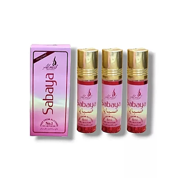 Almas Sabaya Roll-On Perfume Free From Alcohol (8ml, Pack of 3)