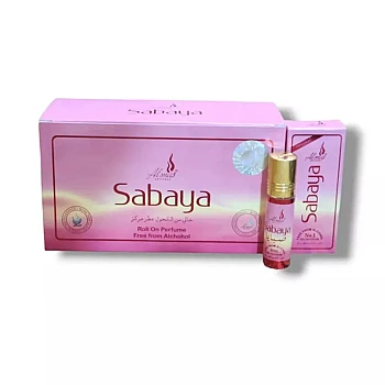 Almas Sabaya Roll-On Perfume Free From Alcohol (8ml, Pack of 6)