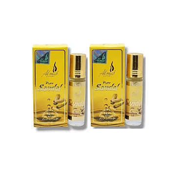 Almas Sandal Perfumes Roll-On (6ml, Pack of 2)