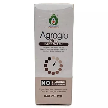 Agrosaf Pharmaceuticals Agroglo Plus Face Wash (100ml)