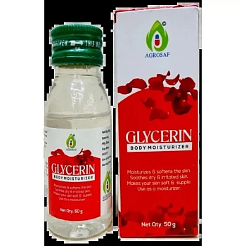 Agrosaf Pharmaceuticals Glycerin Body Moisturizer (50g)