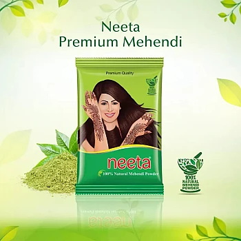 Neeta Mehendi Powder (25g, Pack of 10)