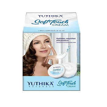 Yuthika Soft Touch Light Moisturizer Cream (Each 15ml) (24units)