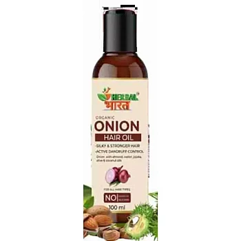 Herbal Bharat Onion Hair Oil (330ml)