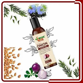 Herbal Bharat Onion Hair Oil (330ml)