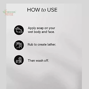 Herbal Bharat Charcoal Soap (100ml)