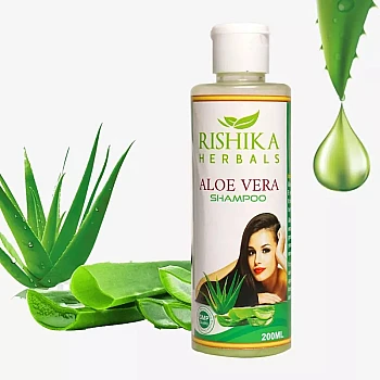 Rishika Herbals Aloe Vera Shampoo (200ml)