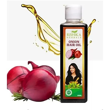 Rishika Herbals Onion Hair Oil (200ml)