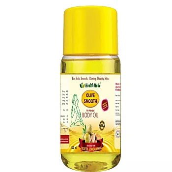 Health Made Olive Smooth Body Oil (100ml, Pack of 5)
