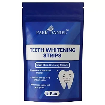 Park Daniel Teeth Whitening Strips (5Strip, Pack of 2)