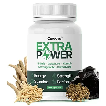 Cureayu Extra Power Capsule For Men (60cap)