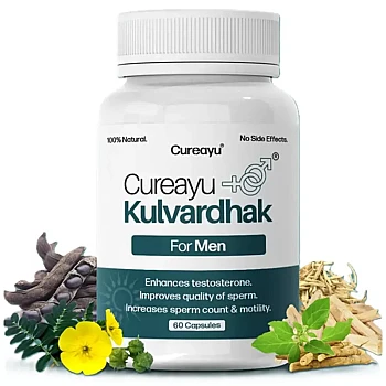 Cureayu Kulvardhak For Men Capsules (60cap)