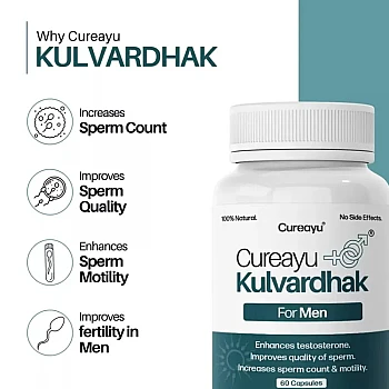 Cureayu Kulvardhak For Men Capsules (60cap)