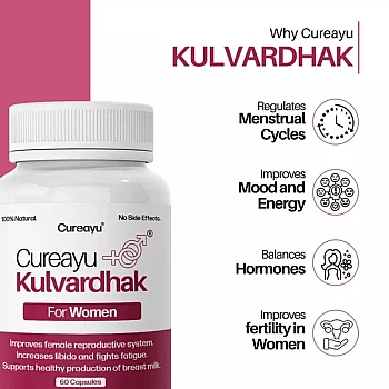 Cureayu Kulvardhak For Women (60cap)