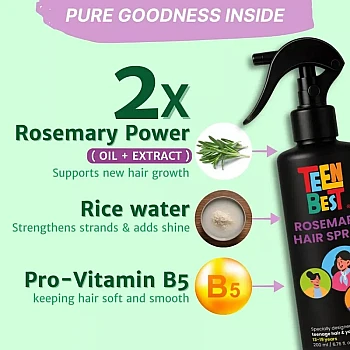HealthBest Teen Best Rosemary Hair Spray (200ml)