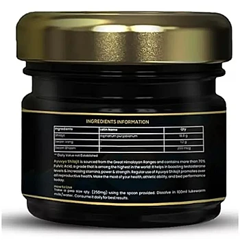 Ayuvya Shilajit Gold (20g)