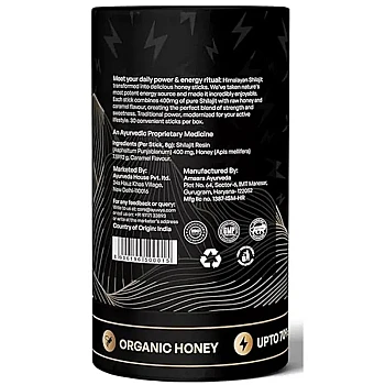 Ayuvya Shilajit Honey Sticks (Caramel) (30Stick)