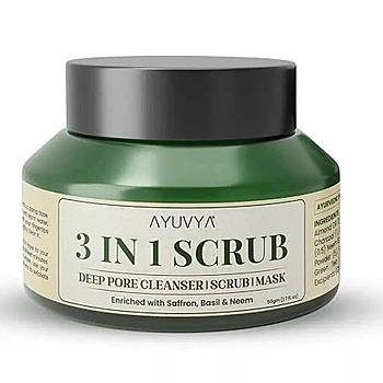 Ayuvya 3 in 1 Deep Pore Cleanser (50g)