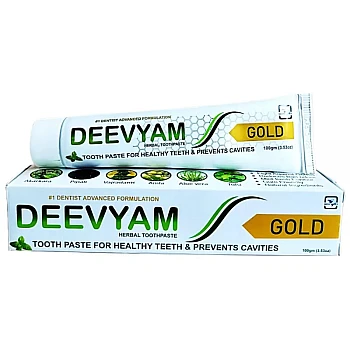 Deevyam Herbal Gold Toothpaste (100g)
