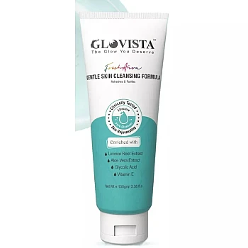 Glovista Fresh Aura Gentle Skin Cleansing Formula (100g)