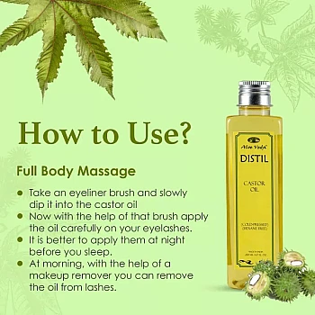 Aloe Veda Distil Castor Oil (200ml)