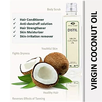 Aloe Veda Distil Virgin Coconut Oil (200ml)