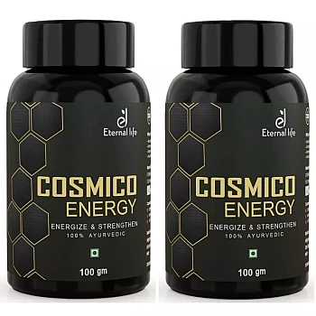 Eternal Life Ayurveda Cosmico Energy Energize & Strengthen For Men (100g, Pack of 2)