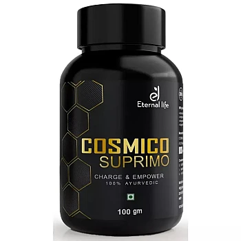 Eternal Life Ayurveda Cosmico Suprimo Charge & Empower For Men (100g, Pack of 3)