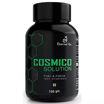 Eternal Life Ayurveda Cosmico Solution Fuel & Focus (100g, Pack of 2)