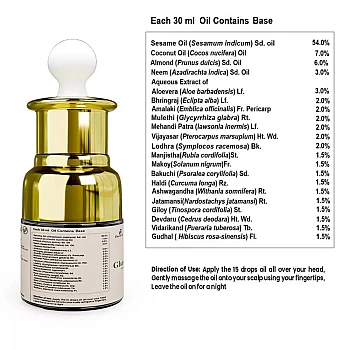 Eternal Life Ayurveda Ghanere Hair Oil Nourish & Grow (20ml)