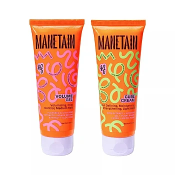 Manetain Volume Gel & Curl Cream (100ml Each) (1Pack)
