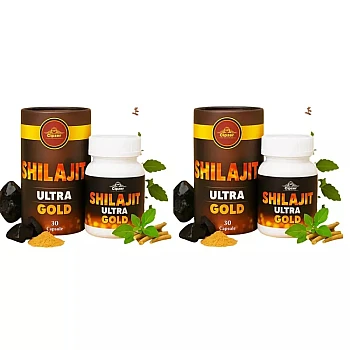 Cipzer Shilajit Ultra Gold Capsule (30cap, Pack of 2)