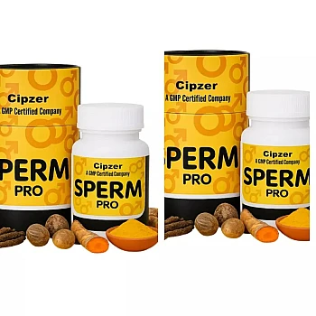 Cipzer Sperm Pro Caplet Capsule (60cap, Pack of 2)