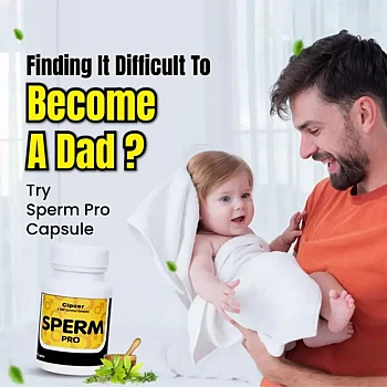 Cipzer Sperm Pro Caplet Capsule (60cap, Pack of 2)