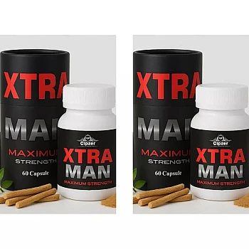 Cipzer Xtra Man Capsule (60cap, Pack of 2)