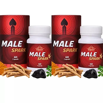 Cipzer Male Spark Capsule (60cap, Pack of 2)