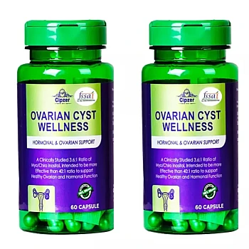 Cipzer Ovarian Cyst Wellness (60cap, Pack of 2)