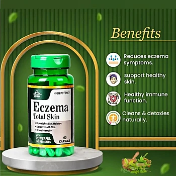 Cipzer Eczema Total Skin (60cap, Pack of 2)