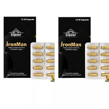 Cipzer Ironman Capsules (10cap, Pack of 2)