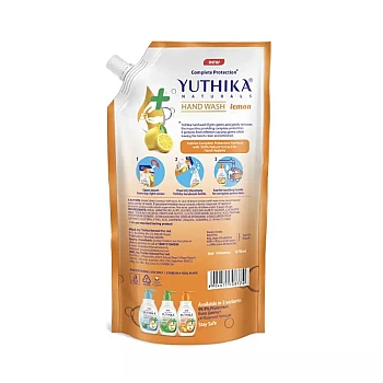 Yuthika Handwash Lemon (675ml)
