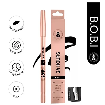 BOBI 24 Hours Kajal For Eyes (1.5g)