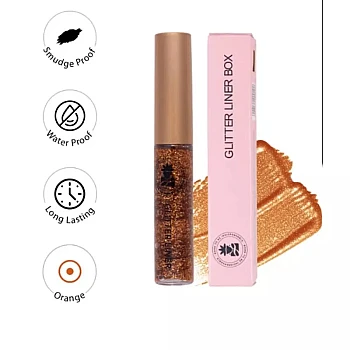 BOBI Glitter Eyeliner Orange (5ml)