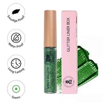 BOBI Glitter Eyeliner Green (5ml)