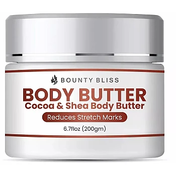 Bounty Bliss Body Butter Cocoa & Shea Stretch Mark Cream (200g)