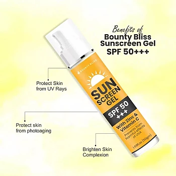 Bounty Bliss Sunscreen Gel Spf 50+++ (50g)