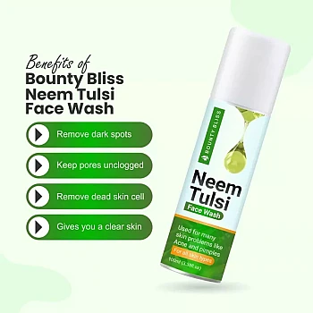 Bounty Bliss Neem Tulsi Face Wash (100ml)