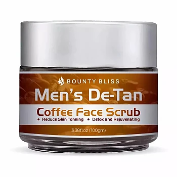 Bounty Bliss Men’S De-Tan Coffee Face Scrub (100g)