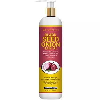 Bounty Bliss Black Seed Onion Hair Oil (200ml)